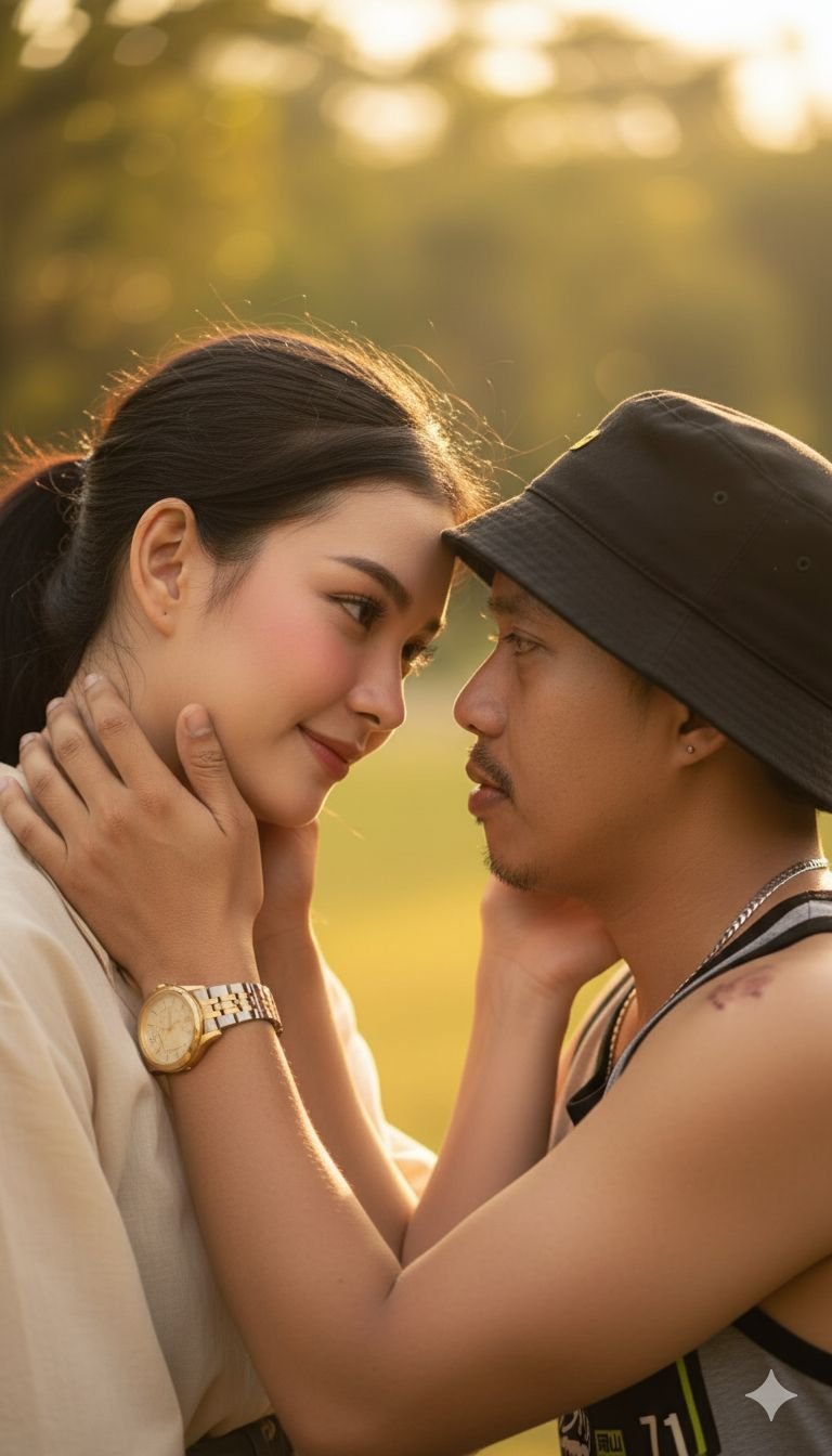 AI Generated Image - A cinematic romantic hot portrait of a beautiful y...