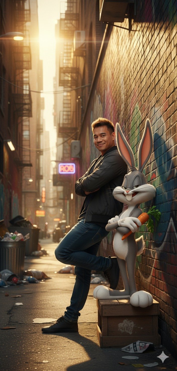 AI Generated Image - se the uploaded photo as the main reference, prese...